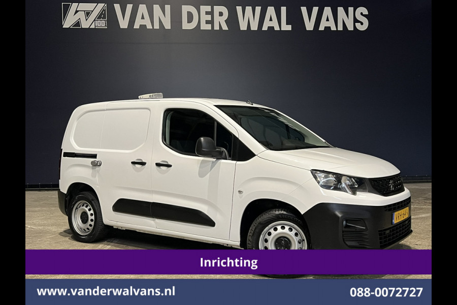 Peugeot Partner 1.5 BlueHDI 102pk L1H1 Inrichting Euro6 Airco | Camera | Apple Carplay | Trekhaak | Cruisecontrol Android Auto, Parkeersensoren