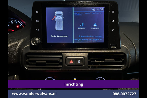 Peugeot Partner 1.5 BlueHDI 102pk L1H1 Inrichting Euro6 Airco | Camera | Apple Carplay | Trekhaak | Cruisecontrol Android Auto, Parkeersensoren