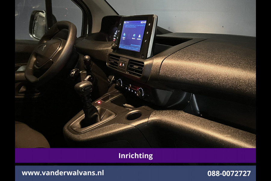 Peugeot Partner 1.5 BlueHDI 102pk L1H1 Inrichting Euro6 Airco | Camera | Apple Carplay | Trekhaak | Cruisecontrol Android Auto, Parkeersensoren