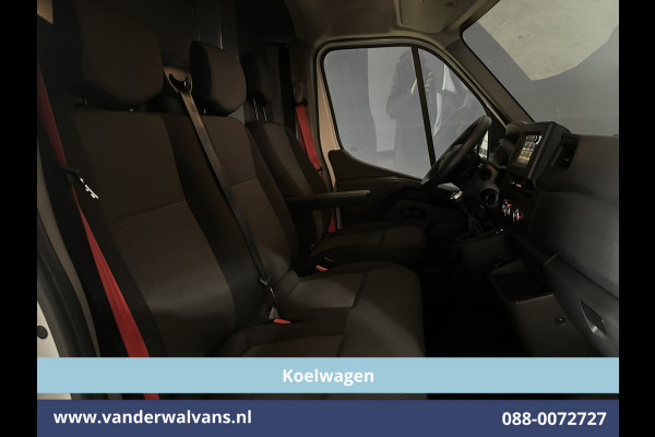 Renault Master 2.3 dCi 136pk L2H2 Koelwagen Thermoking V-300 MAX Vriezen -20°C tot verwarmen + 20°C Dag + Nacht Euro6 Airco | Navigatie Camera, 2500kg Trekhaak, Cruisecontrol, LED, Parkeersensoren, Bijrijdersbank
