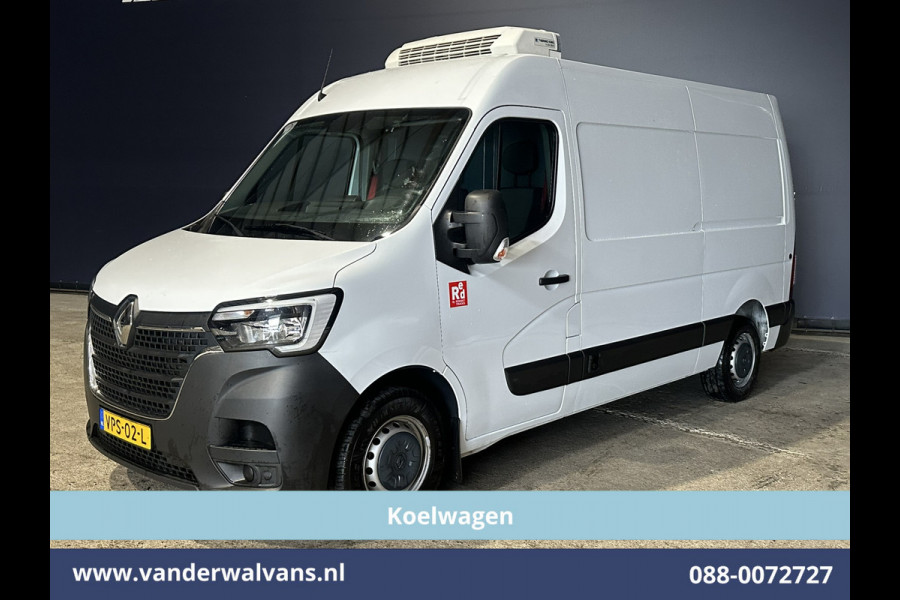 Renault Master 2.3 dCi 136pk L2H2 Koelwagen Thermoking V-300 MAX Vriezen -20°C tot verwarmen + 20°C Dag + Nacht Euro6 Airco | Navigatie Camera, 2500kg Trekhaak, Cruisecontrol, LED, Parkeersensoren, Bijrijdersbank