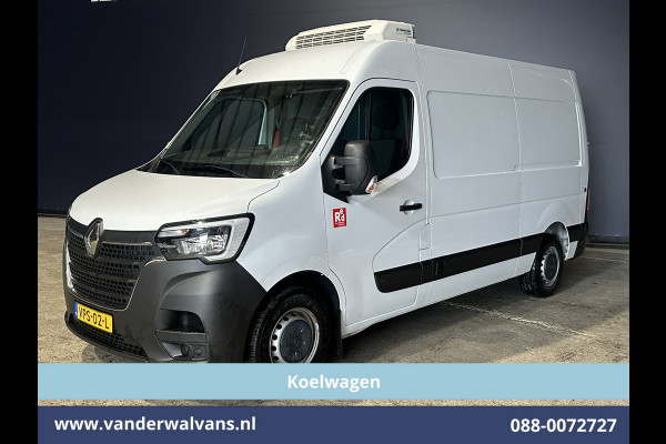 Renault Master 2.3 dCi 136pk L2H2 Koelwagen Thermoking V-300 MAX Vriezen -20°C tot verwarmen + 20°C Dag + Nacht Euro6 Airco | Navigatie Camera, 2500kg Trekhaak, Cruisecontrol, LED, Parkeersensoren, Bijrijdersbank
