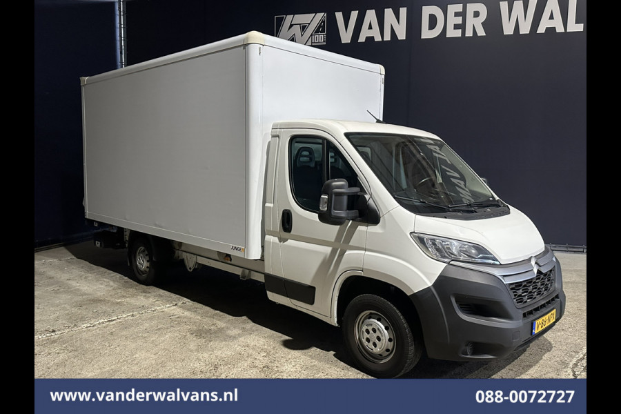 Citroën Jumper 2.2 BlueHDi 141pk Bakwagen 436cm Lang Laadklep Euro6 Airco | 1075kg laadvermogen Bijrijdersbank