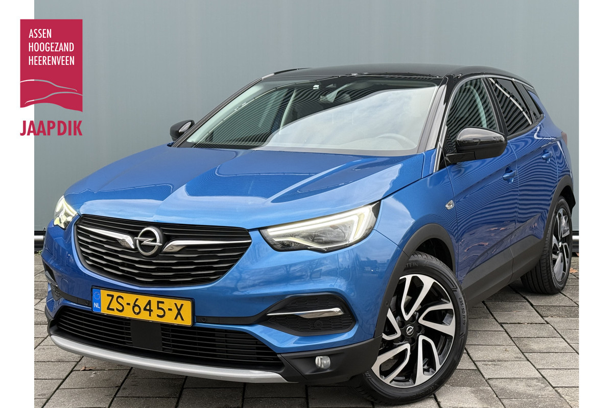 Opel Grandland X BWJ 2019 | 1.2T 131PK Bus. Executive | TREKHAAK | PANO DAK | CLIMA | NAVI | 18'' LMV | CARPLAY | SPORTSTOELEN | PDC 2X