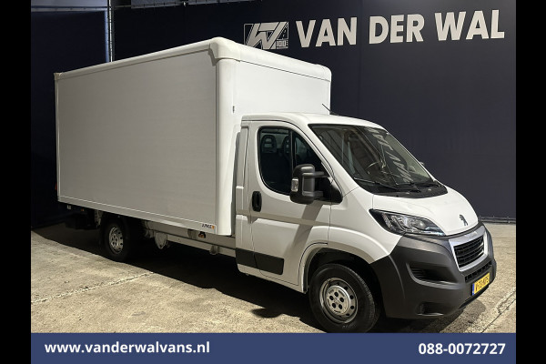Peugeot Boxer 2.2 BlueHDi 141pk Bakwagen 436cm Lang Laadklep Euro6 Airco | Cruisecontrol | 1085kg laadvermogen Bijrijdersbank