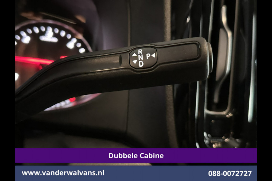 Mercedes-Benz Vito 116 CDI 164pk 9G-Tronic Automaat L2H1 Dubbele Cabine Fabrieksgarantie Euro6 Airco | 2x zijdeur | 5-Zits | 360 graden Camera LED, LM velgen, 2500kg Trekhaak, Adaptieve Cruisecontrol, Parkeersensoren, Isofix, MBUX