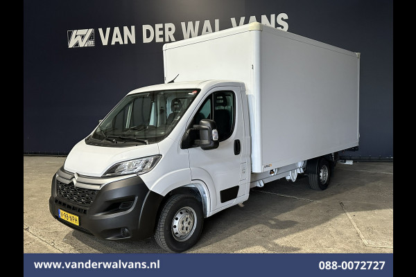 Citroën Jumper 2.2 BlueHDi 141pk Bakwagen 436cm Lang Laadklep Euro6 Airco | 1015kg laadvermogen | Cruisecontrol Camera, Bijrijdersbank