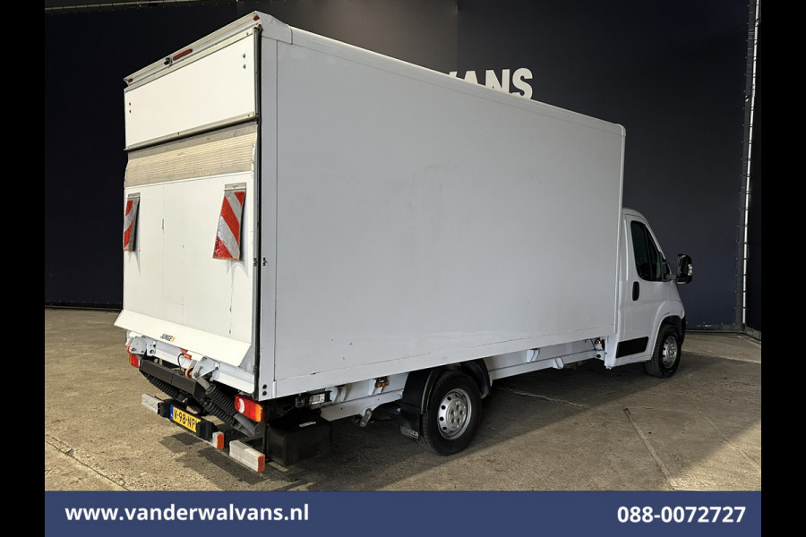 Citroën Jumper 2.2 BlueHDi 141pk Bakwagen 436cm Lang Laadklep Euro6 Airco | 1015kg laadvermogen | Cruisecontrol Camera, Bijrijdersbank