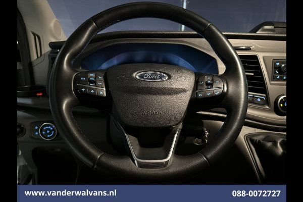 Ford Transit 2.0 TDCI 161pk Bakwagen Laadklep Euro6 Airco | Cruisecontrol | Verwarmde voorruit | 1040kg laadvermogen Bijrijdersbank
