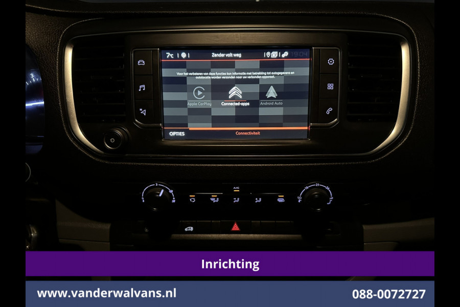 Citroën Jumpy 2.0 BlueHDI 150pk L3H1 inrichting Euro6 Airco | Navigatie | 2500kg Trekhaak | Cruisecontrol | Apple Carplay Android Auto, Parkeersensoren