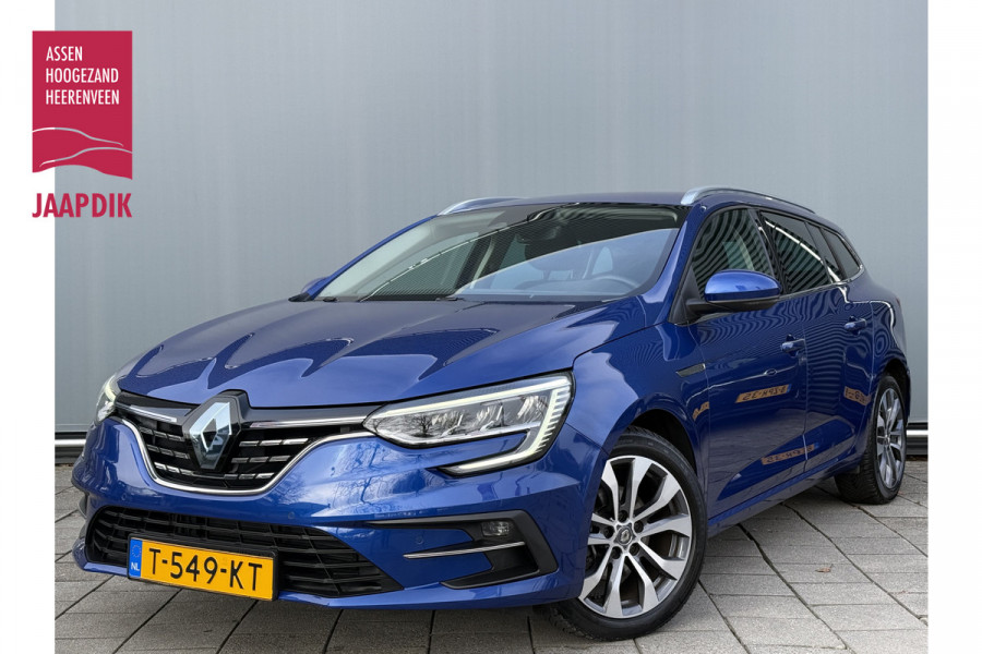 Renault Mégane Estate BWJ 2023 | 1.3T 141PK Techno AUTOMAAT | TREKHAAK | CAMERA A | 18'' LMV | CARPLAY | LEDER/STOF | CLIMA | NAVI |