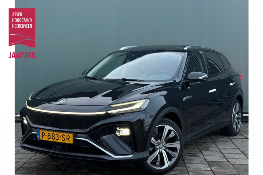 MG Marvel R BWJ 2022 | Luxury SOH90% 70 kWh | LEER | PANO DAK | 360 CAMERA | STOELVERW + VENTILATIE | CARPLAY | PDC 2X | NAVI | CLIMA