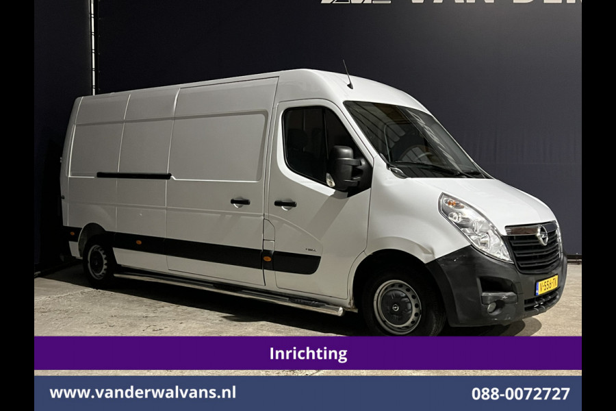 Opel Movano 2.3 CDTI L3H2 Post NL inrichting Euro6 Airco | Camera | Navigatie | Cruisecontrol Sidebars, Doorloopdeur, Schappen, 270 graden achterdeuren