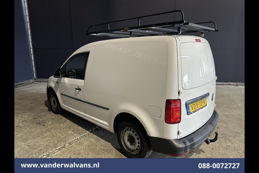 Volkswagen Caddy 2.0 TDI 102pk L1H1 Euro6 Airco | LED | Cruisecontrol | 1500kg Trekhaak | Imperiaal Parkeersensoren, Zijdeur