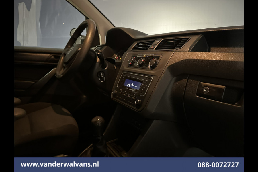 Volkswagen Caddy 2.0 TDI 102pk L1H1 Euro6 Airco | LED | Cruisecontrol | 1500kg Trekhaak | Imperiaal Parkeersensoren, Zijdeur