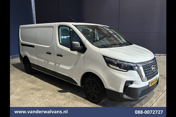 Nissan Primastar 2.0 dCi 131pk L2H1 Euro6 Airco | LED | Cruisecontrol | 2500kg Trekhaak | Parkeersensoren Bijrijdersbank