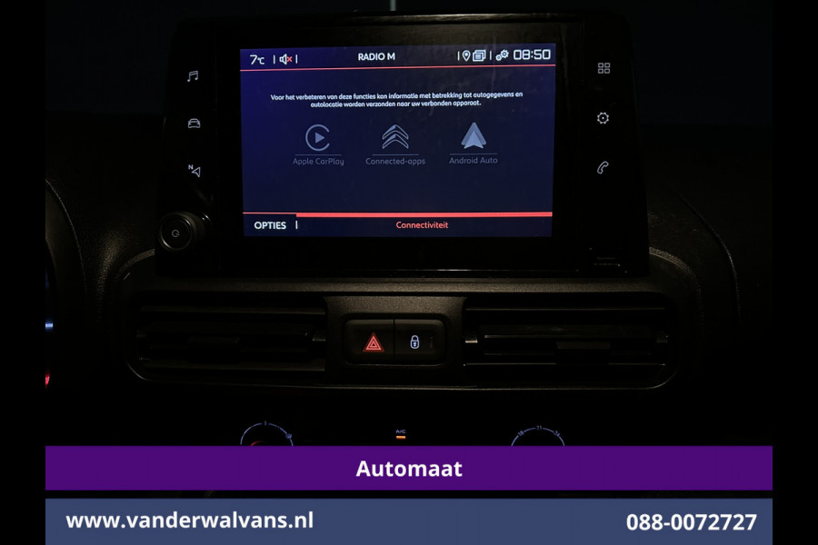 Citroën Berlingo 1.2 PureTech 131pk Automaat **Benzine** L1H1 inrichting Euro6 Airco | Navigatie | Camera Apple Carplay, Cruisecontrol, Android Auto, Parkeersensoren