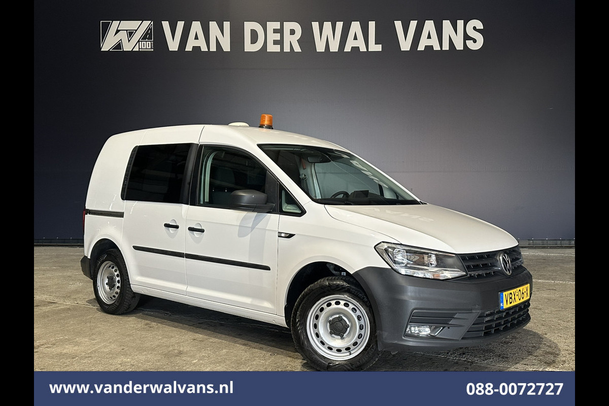 Volkswagen Caddy 2.0 TDI L1H1 Euro6 Airco | Camera | Cruisecontrol | Trekhaak Verwarmde Voorruit, Zijdeur, Parkeersensoren
