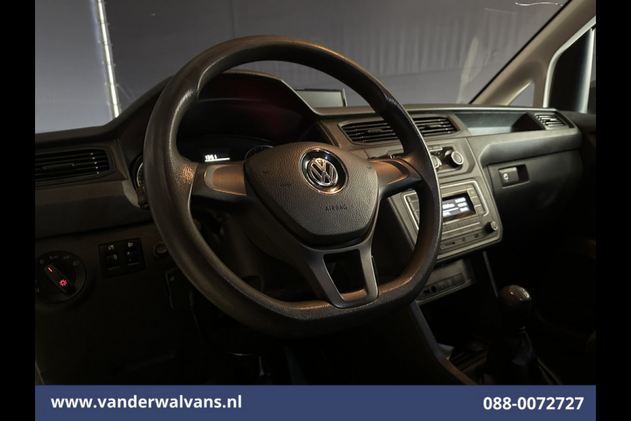 Volkswagen Caddy 2.0 TDI L1H1 Euro6 Airco | Camera | Cruisecontrol | Trekhaak Verwarmde Voorruit, Zijdeur, Parkeersensoren