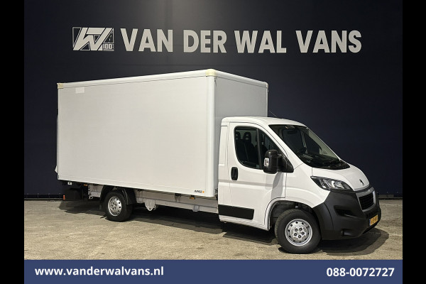 Peugeot Boxer 2.2 BlueHDi 141pk Bakwagen 435cm Lang Laadklep Euro6 Airco | 1055kg laadvermogen | Cruisecontrol Bijrijdersbank