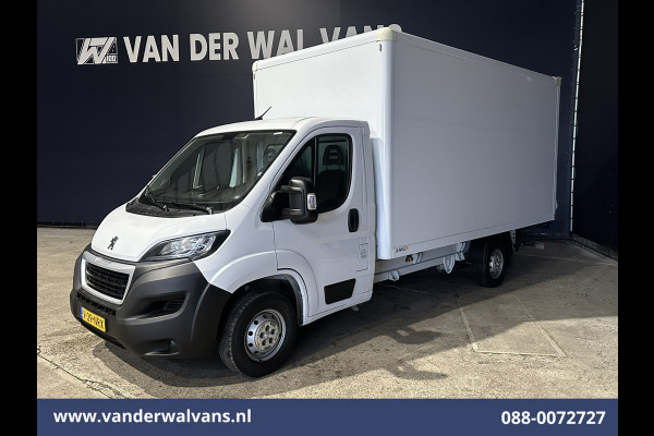 Peugeot Boxer 2.2 BlueHDi 141pk Bakwagen 435cm Lang Laadklep Euro6 Airco | 1055kg laadvermogen | Cruisecontrol Bijrijdersbank