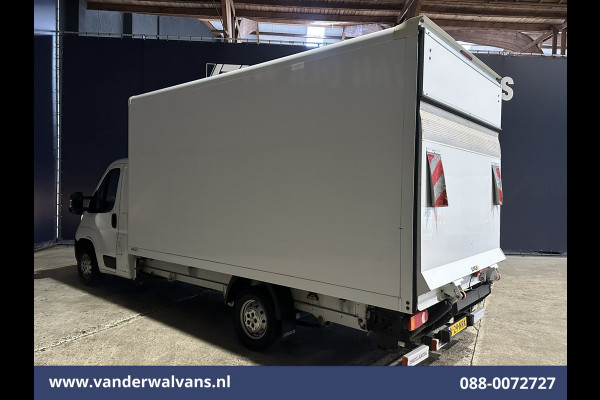 Peugeot Boxer 2.2 BlueHDi 141pk Bakwagen 435cm Lang Laadklep Euro6 Airco | 1055kg laadvermogen | Cruisecontrol Bijrijdersbank