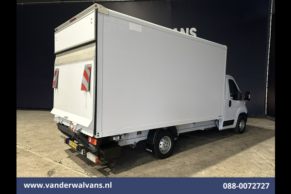 Peugeot Boxer 2.2 BlueHDi 141pk Bakwagen 435cm Lang Laadklep Euro6 Airco | 1055kg laadvermogen | Cruisecontrol Bijrijdersbank