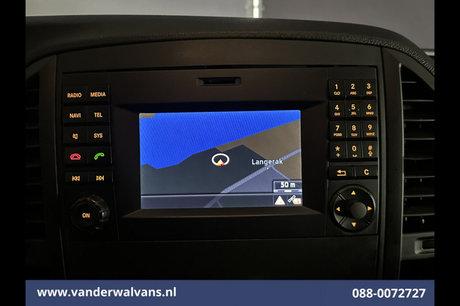 Mercedes-Benz Vito 114 CDI 136pk RWD L2H1 Euro6 Airco | Camera | Navigatie | Cruisecontrol | Trekhaak Parkeersensoren, Stoelverwarming