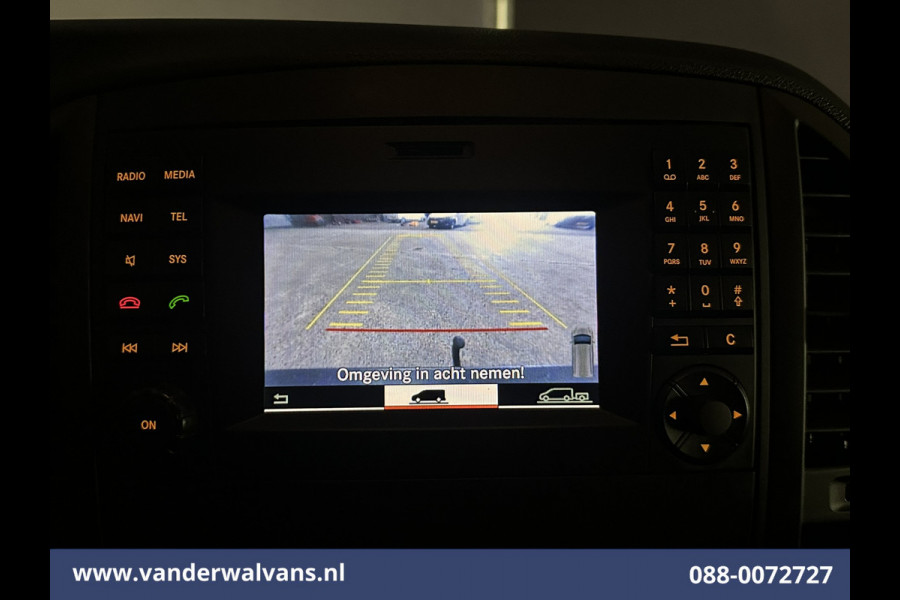Mercedes-Benz Vito 114 CDI 136pk RWD L2H1 Euro6 Airco | Camera | Navigatie | Cruisecontrol | Trekhaak Parkeersensoren, Stoelverwarming