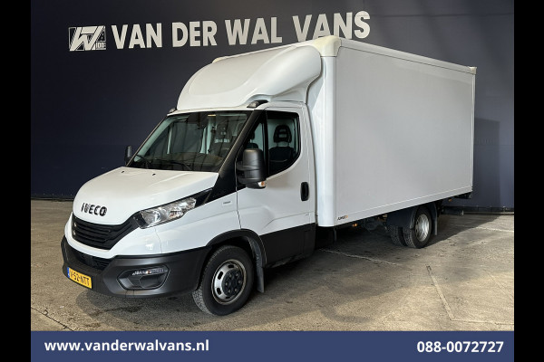 Iveco Daily 35C16H 157pk Bakwagen Dubbel Lucht Laadklep Euro6 Airco | Camera | 1010kg laadvermogen Bijrijdersbank