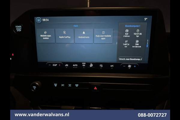 Ford Transit Custom 2.0 TDCI 136pk L2H1 Euro6 Airco | Camera | Apple Carplay | Cruisecontrol | LED Android Auto, Parkeersensoren, Verwarmde voorruit, Bijrijdersbank, 2800kg trekvermogen