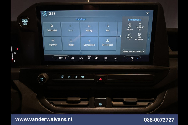Ford Transit Custom 2.0 TDCI 136pk L2H1 Euro6 Airco | Camera | Apple Carplay | Cruisecontrol | LED Android Auto, Parkeersensoren, Verwarmde voorruit, Bijrijdersbank, 2800kg trekvermogen