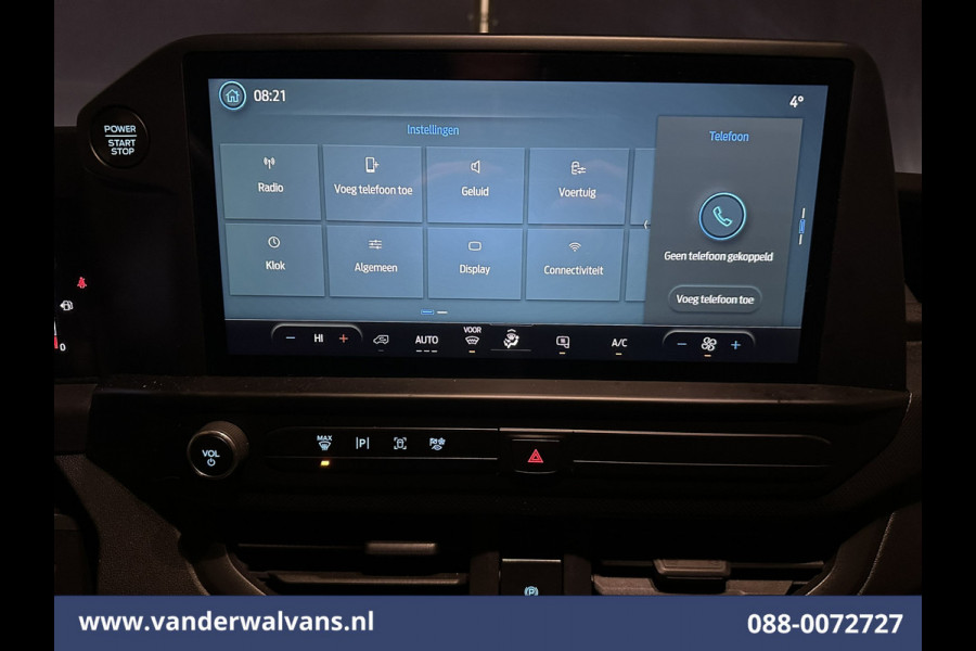 Ford Transit Custom 2.0 TDCI 136pk L2H1 Euro6 Airco | Camera | LED | Apple Carplay | Cruisecontrol Android Auto, Verwarmde voorruit, Parkeersensoren, Bijrijdersbank, 2800kg trekvermogen