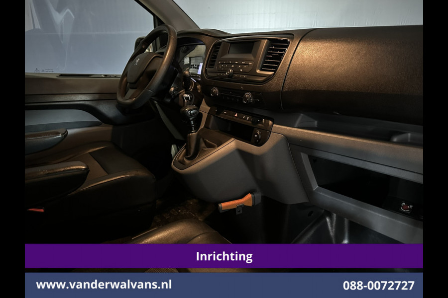 Peugeot Expert 1.6 BlueHDI L1H1 Inrichting Dubbele vloer Euro6 Airco | Cruisecontrol | Parkeersensoren Bijrijdersbank