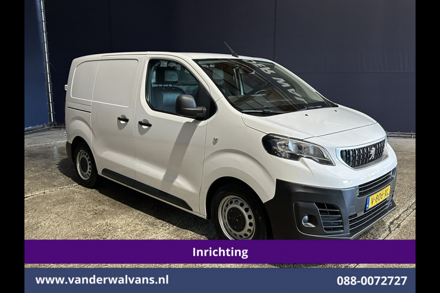 Peugeot Expert 1.6 BlueHDI L1H1 Inrichting Dubbele vloer Euro6 Airco | Cruisecontrol | Parkeersensoren Bijrijdersbank