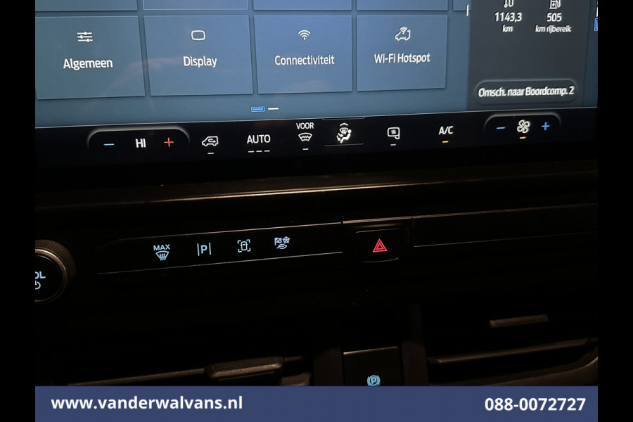 Ford Transit Custom 2.0 TDCI 136pk L2H1 Euro6 Airco | Camera | Apple Carplay | Cruisecontrol | LED | Verwarmde voorruit Android Auto, Parkeersensoren, Bijrijdersbank