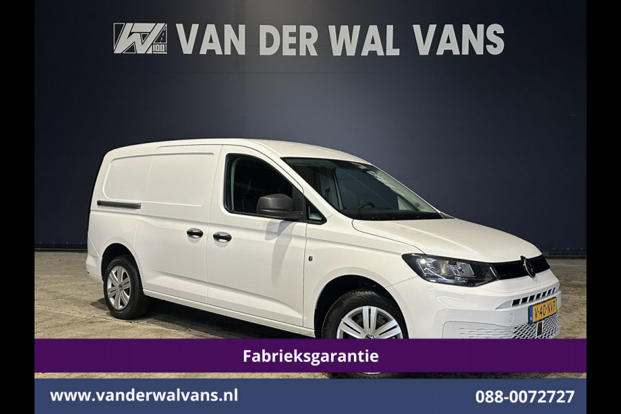 Volkswagen Caddy Cargo Maxi 1.5 TSI 115pk Benzine motor L2H1 Fabrieksgarantie Euro6 Airco | Camera | Apple Carplay | Android Auto | Bumper in de kleur Zijdeur