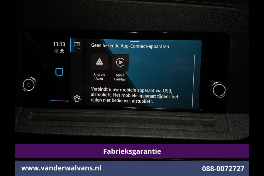 Volkswagen Caddy Cargo Maxi 1.5 TSI 115pk Benzine motor L2H1 Fabrieksgarantie Euro6 Airco | Camera | Apple Carplay | Android Auto | Bumper in de kleur Zijdeur