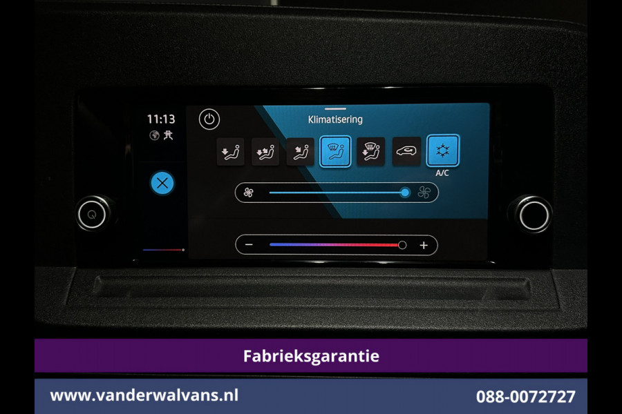 Volkswagen Caddy Cargo Maxi 1.5 TSI 115pk Benzine motor L2H1 Fabrieksgarantie Euro6 Airco | Camera | Apple Carplay | Android Auto | Bumper in de kleur Zijdeur
