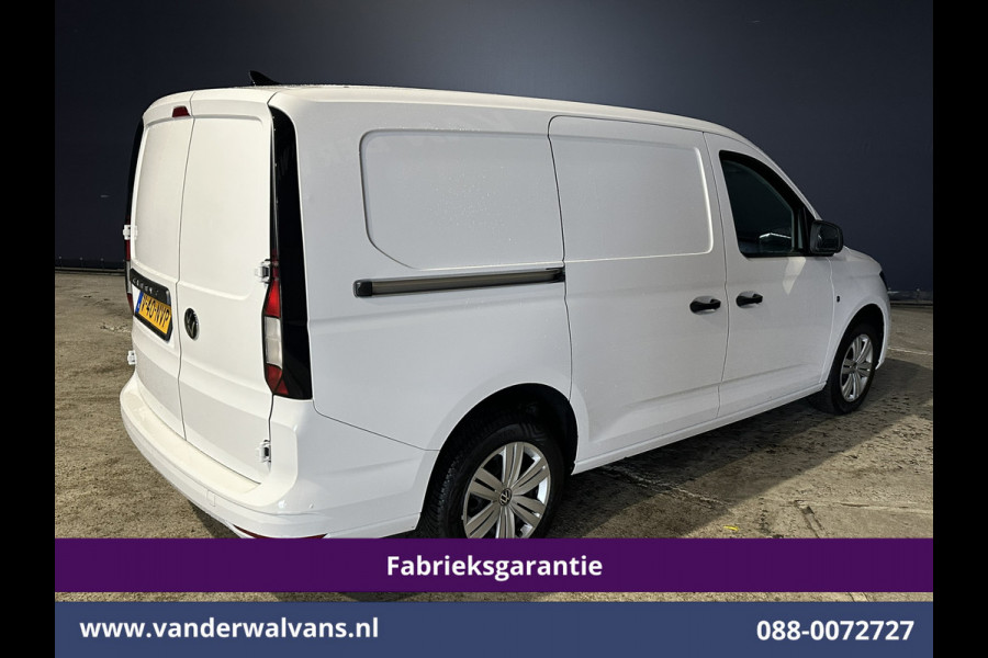 Volkswagen Caddy Cargo Maxi 1.5 TSI 115pk Benzine motor L2H1 Fabrieksgarantie Euro6 Airco | Camera | Apple Carplay | Android Auto | Bumper in de kleur Zijdeur