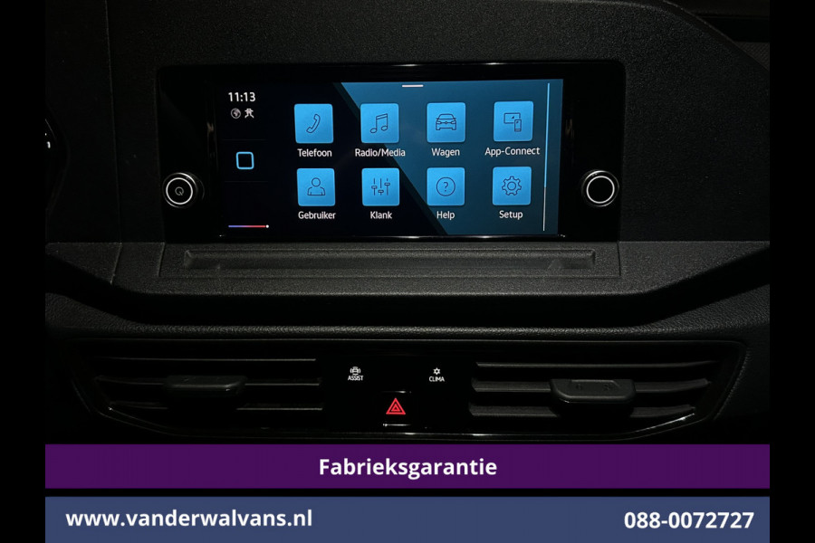 Volkswagen Caddy Cargo Maxi 1.5 TSI 115pk Benzine motor L2H1 Fabrieksgarantie Euro6 Airco | Camera | Apple Carplay | Android Auto | Bumper in de kleur Zijdeur