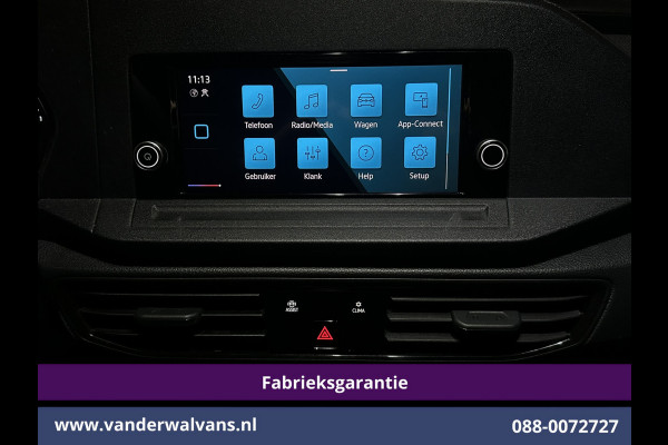 Volkswagen Caddy Cargo Maxi 1.5 TSI 115pk Benzine motor L2H1 Fabrieksgarantie Euro6 Airco | Camera | Apple Carplay | Android Auto | Bumper in de kleur Zijdeur