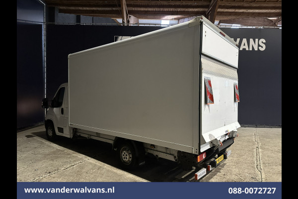 Peugeot Boxer 2.2 BlueHDi 141pk Bakwagen 436cm Lang Laadklep Euro6 Airco | 1055kg laadvermogen | Cruisecontrol Bijrijdersbank.