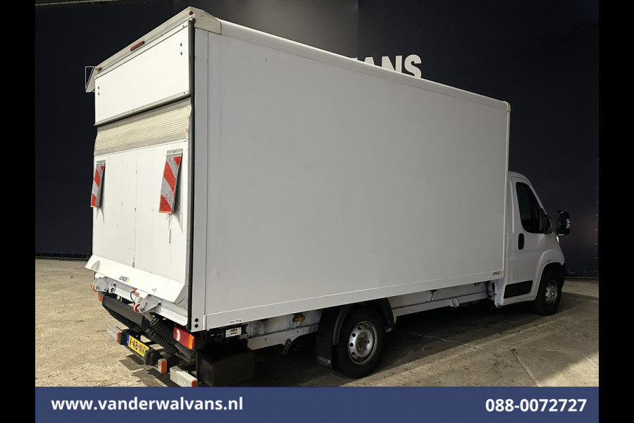 Peugeot Boxer 2.2 BlueHDi 141pk Bakwagen 436cm Lang Laadklep Euro6 Airco | 1055kg laadvermogen | Cruisecontrol Bijrijdersbank.