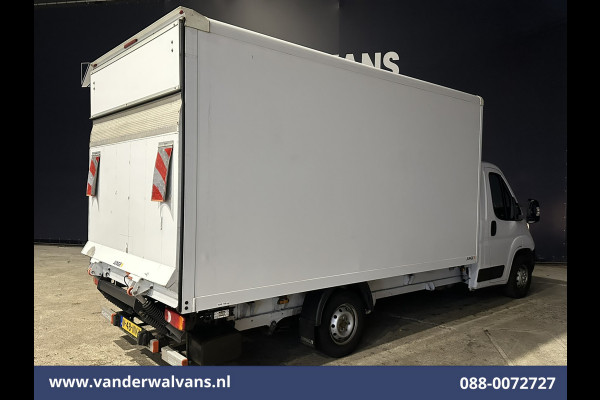 Peugeot Boxer 2.2 BlueHDi 141pk Bakwagen 436cm Lang Laadklep Euro6 Airco | 1055kg laadvermogen | Cruisecontrol Bijrijdersbank.