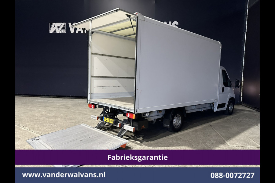 Citroën Jumper 2.2 BlueHDi 141pk Bakwagen 436cm Lang Laadklep Fabrieksgarantie Euro6 Airco | Camera | Navigatie | Cruisecontrol | Apple Carplay Android Auto, 1010kg laadvermogen, Bijrijdersbank