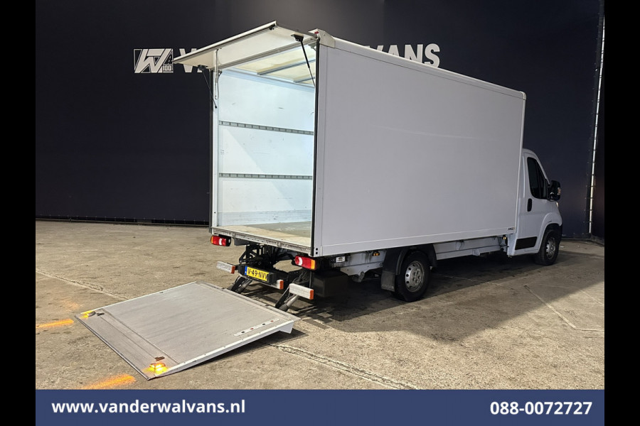 Citroën Jumper 2.2 BlueHDi 141pk Bakwagen 436cm Lang Laadklep Euro6 Airco | 1115kg laadvermogen | Cruisecontrol Bijrijdersbank.