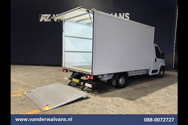 Citroën Jumper 2.2 BlueHDi 141pk Bakwagen 436cm Lang Laadklep Euro6 Airco | 1115kg laadvermogen | Cruisecontrol Bijrijdersbank.