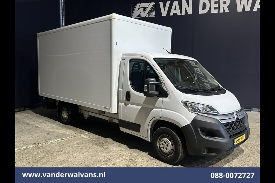 Citroën Jumper 2.2 BlueHDi 141pk Bakwagen 436cm Lang Laadklep Euro6 Airco | 1115kg laadvermogen | Cruisecontrol Bijrijdersbank.