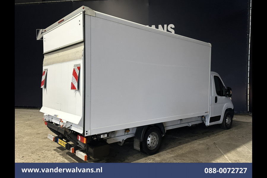 Citroën Jumper 2.2 BlueHDi 141pk Bakwagen 436cm Lang Laadklep Euro6 Airco | 1115kg laadvermogen | Cruisecontrol Bijrijdersbank.